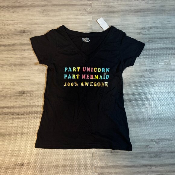 NWT Joe Boxer Women's "Part Unicorn" Tee Shirt - Picture 1 of 3